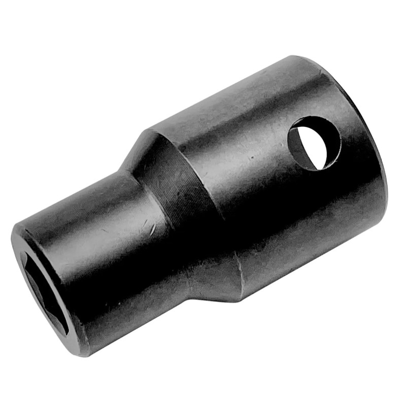 Urrea 7472 Adaptador de impacto con barreno pasado para puntas hexagonales 5/16" cuadro 1/2" Urrea