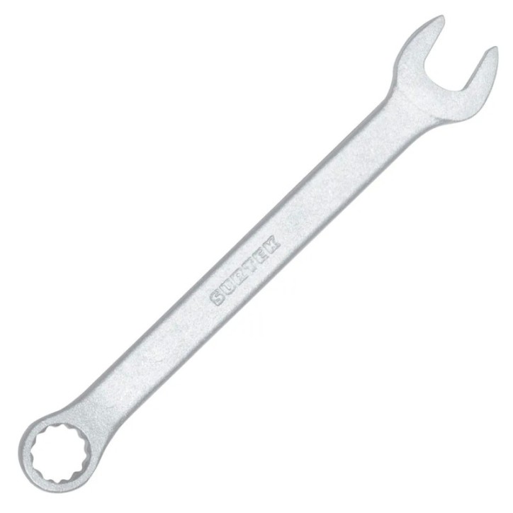 Llave combinada satinada métrica, 12 puntas, 25 mm Surtek