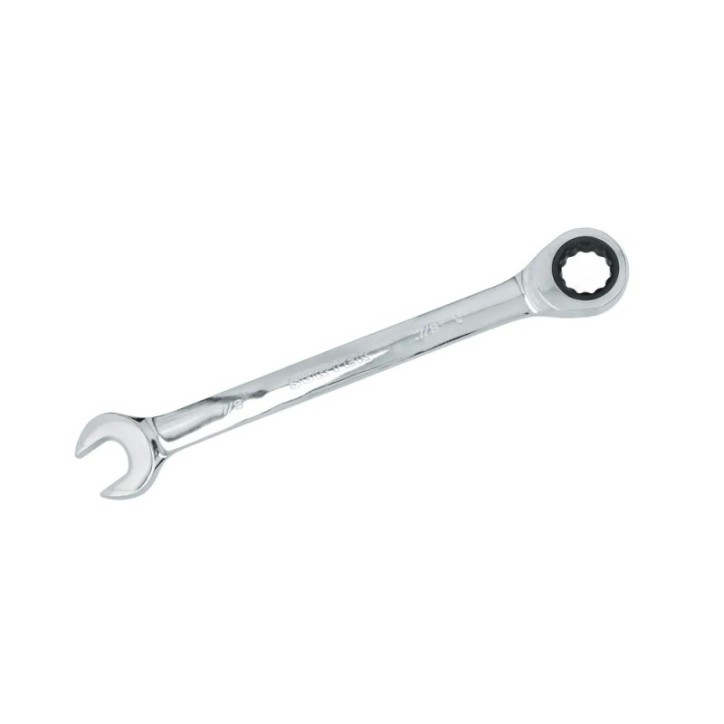 Llave combinada pulido espejo de matraca en pulgadas, 12 puntas, 7/8" Surtek