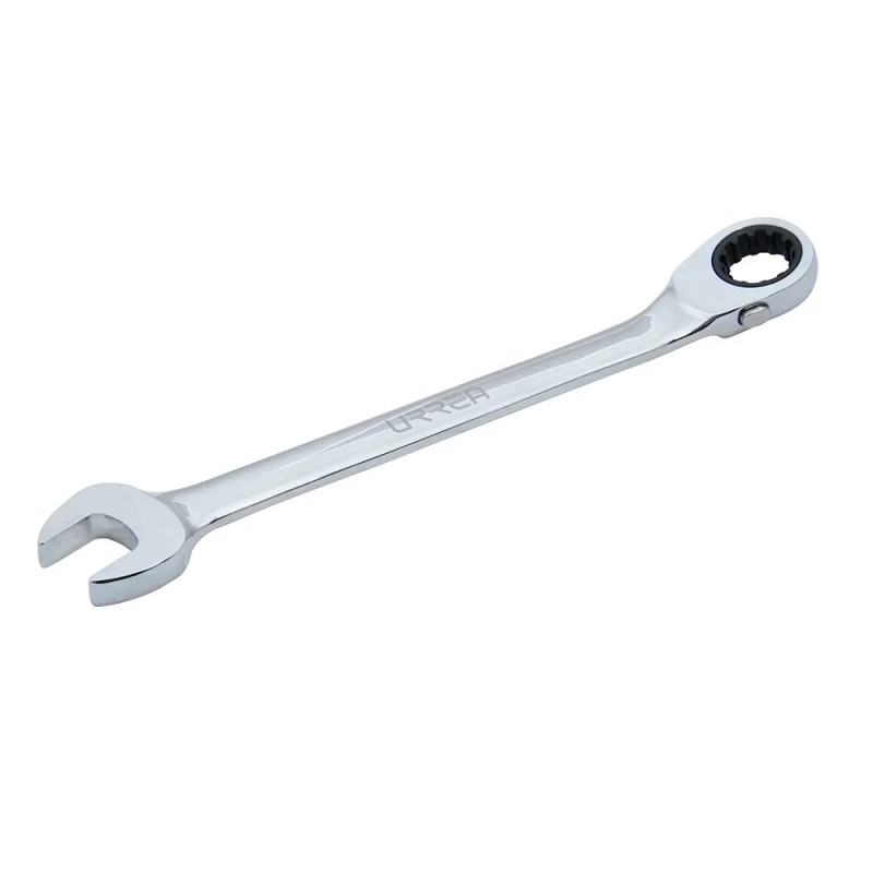 Urrea 1214MCMR Llave combinada pulido espejo de matraca spline reversible métrica 14 mm Urrea