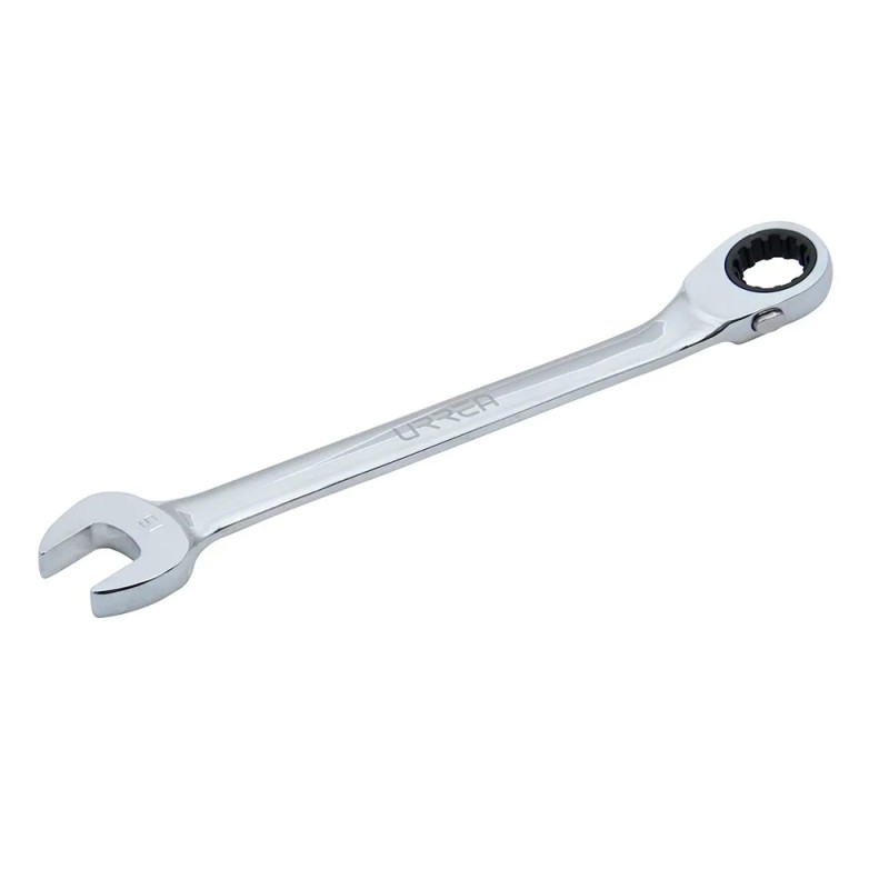 Urrea 1215MCMR Llave combinada pulido espejo de matraca spline reversible métrica 15 mm Urrea