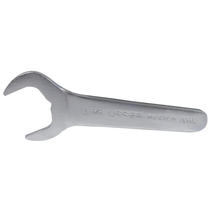 Llave de servicio satinada en pulgadas, 1-5/8" Urrea