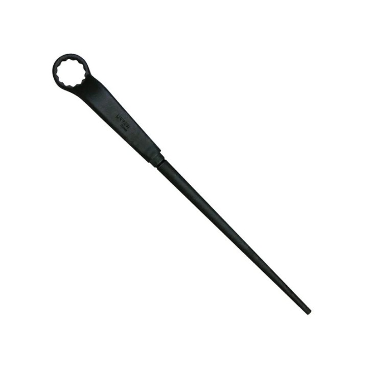 Llave acodada de alta palanca fosfatizada con cola en pulgadas, 12 puntas, 1-7/16" Urrea