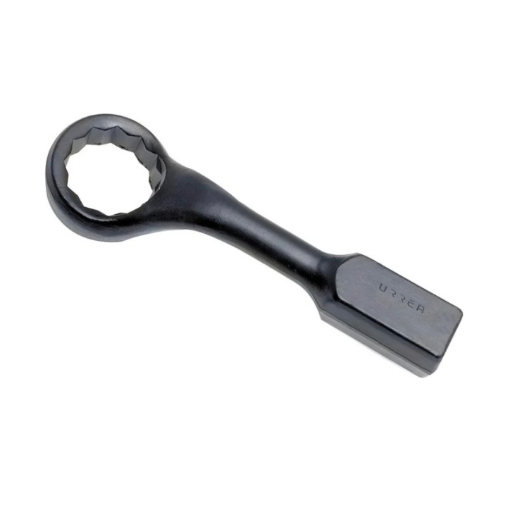 Llave de golpe acodada fosfatizada en pulgadas, 12 puntas, 1" Urrea
