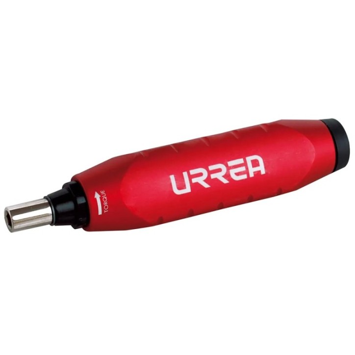 Destornillador de torque preajustado con mango plástico cuadro de 1/4", 1.5-15 in-lb Urrea