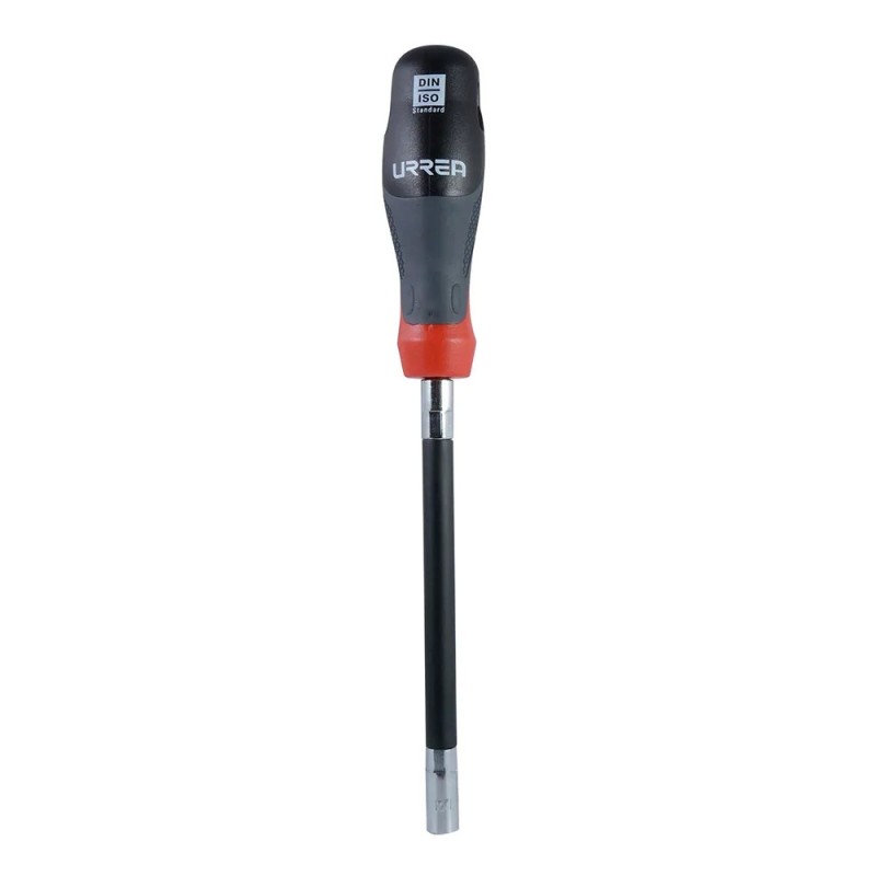 Urrea 9300TF Destornillador flexible magnético con mango trimaterial para puntas 1/4" Urrea