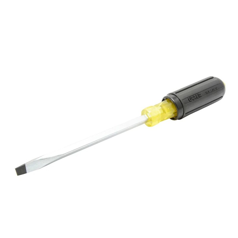 Urrea 9424 Destornillador con mango cushion grip punta plana barra cuadrada 3/8" x 12" Urrea