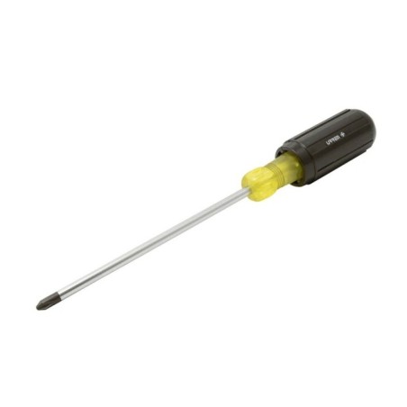Destornillador con mango cushion grip, punta Phillips barra redonda No.4 x 8" Urrea