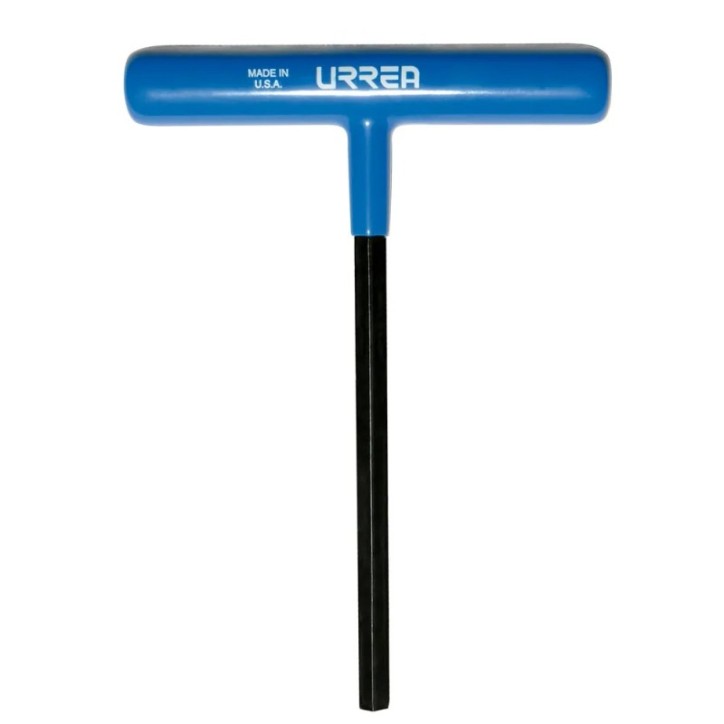 Llave hexagonal corta tipo "T" ergonómica métrica, 5 mm Urrea