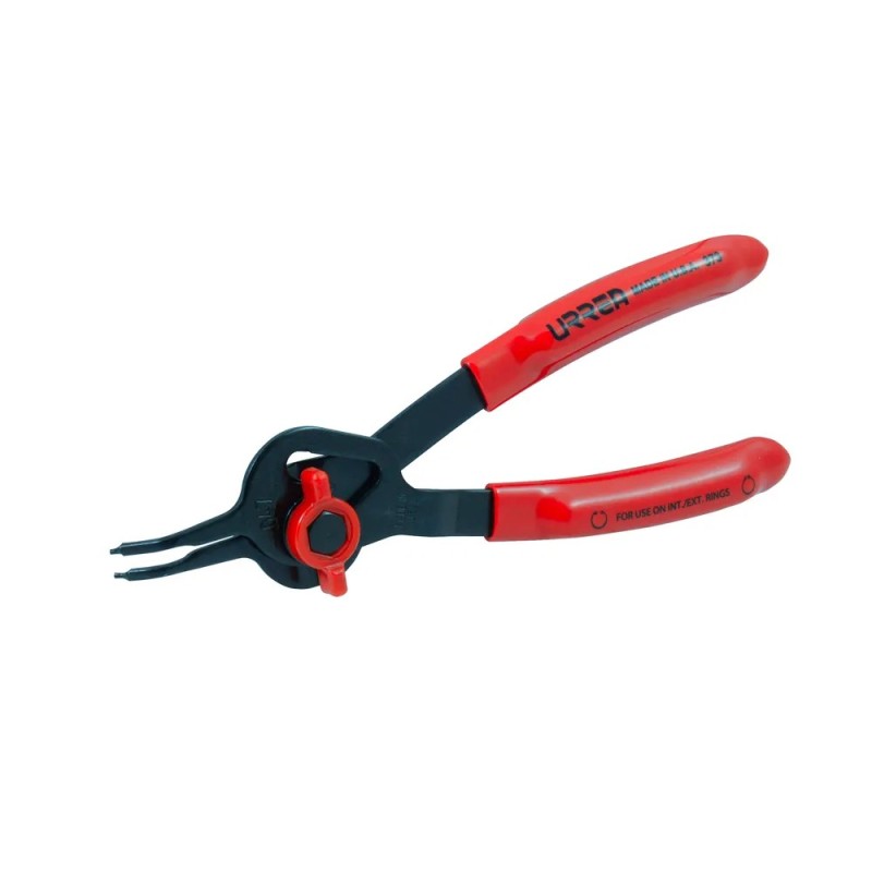 Urrea 370 Pinza para anillos de retención convertibles con mariposa .038 ángulo de 45° Urrea