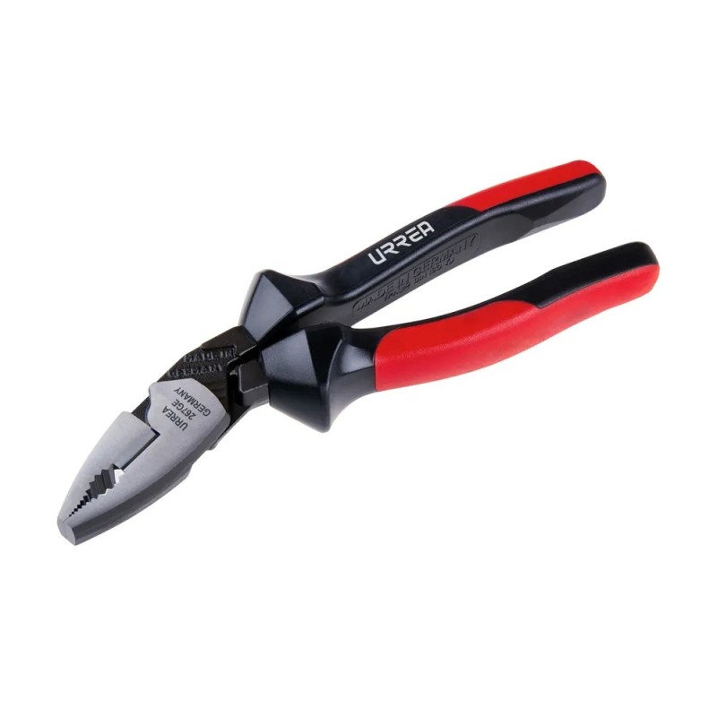 Urrea 267GE Pinza para electricista con mango bimaterial ergonómica de 25° de 7-1/2" alta palanca Urrea