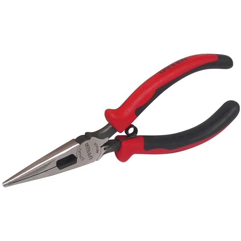 Urrea 226GRX Pinza para electricista con mango bimaterial de 6-23/32" punta larga corte lateral con res Urrea