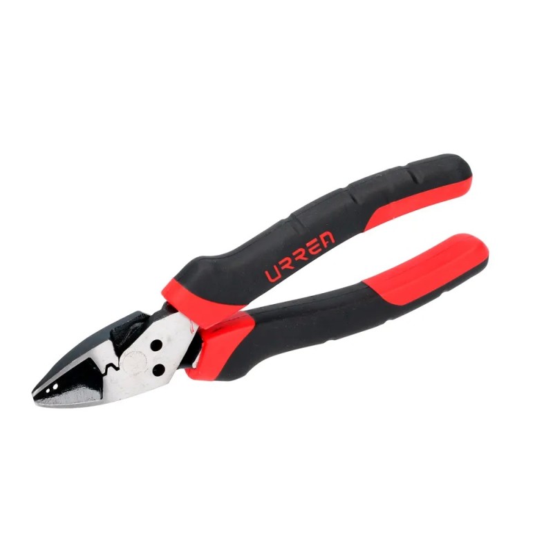 Urrea 207MP Pinza multipropósitos con mango bimaterial de 7" corte lateral Urrea