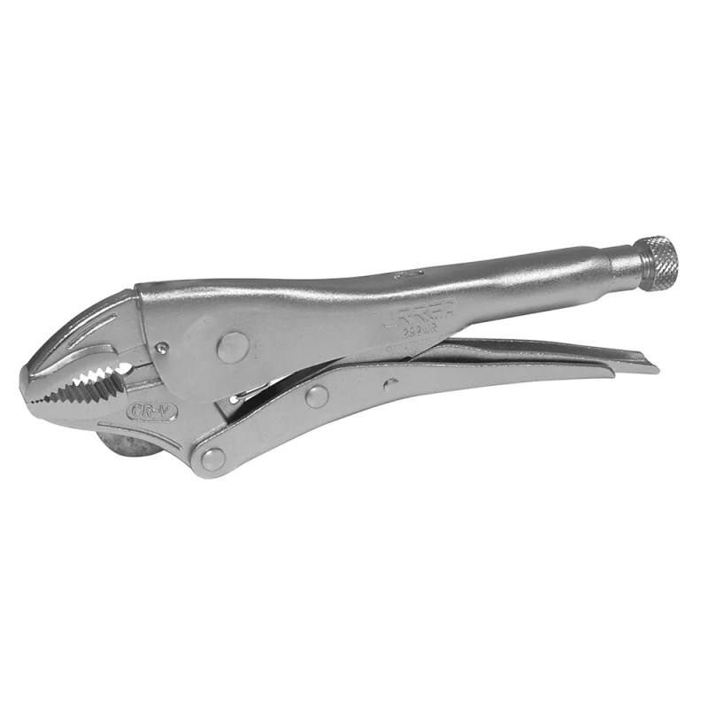 Urrea 292WR Pinza de presión de 10" quijada curva con corta alambre Urrea