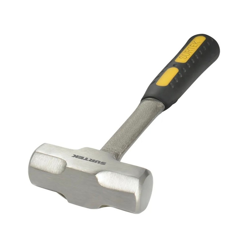 Surtek MARR3X Marro octagonal forjado en una pieza con mango Rubber grip de 9" 3 lb Surtek