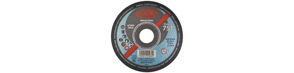 Discos abrasivos de corte | Herrametal Tienda