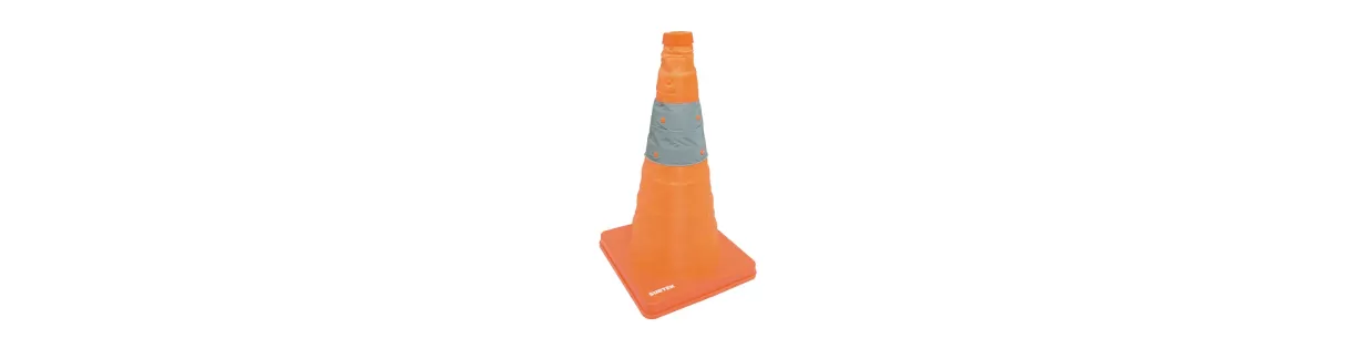Conos de precaución - Señalización y advertencia